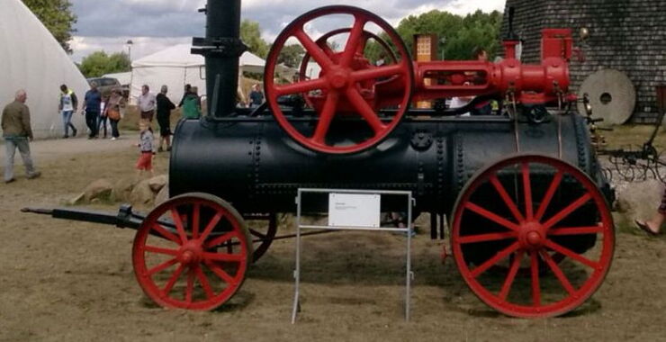 Lokomobile in Altschwerin